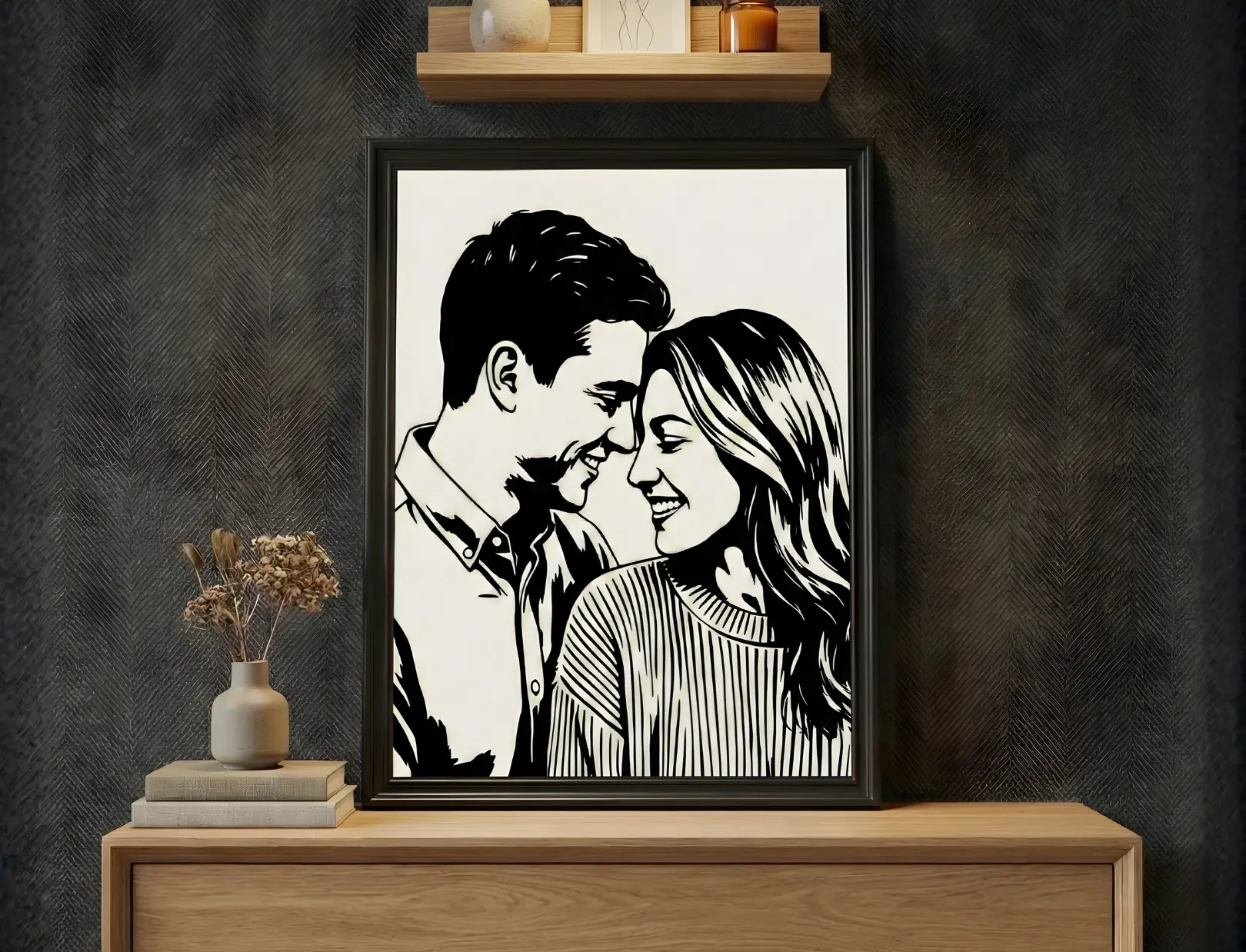 Black & White Painting